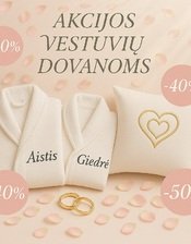 VESTUVIŲ DOVANOS