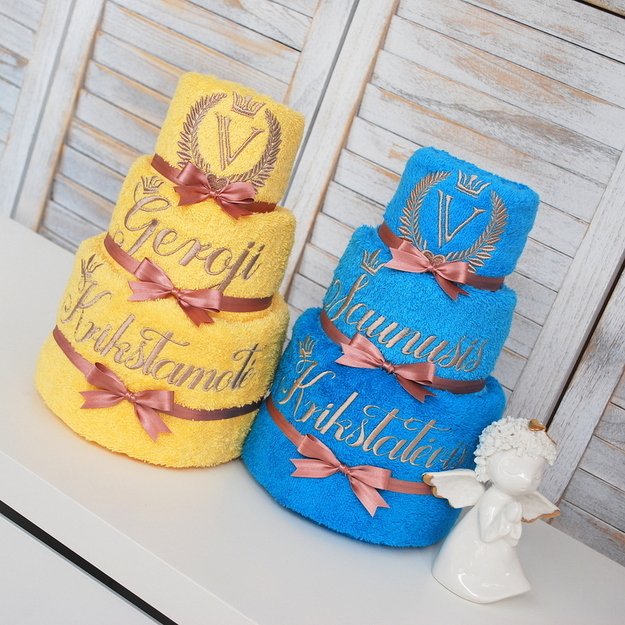 Rankšluosčių tortas "Krikštynos" 3
