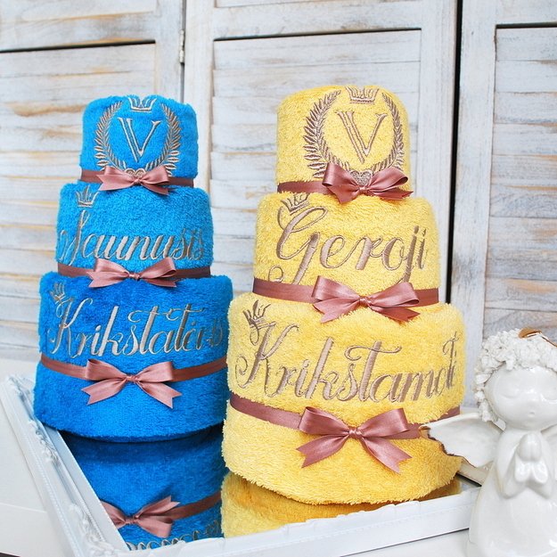 Rankšluosčių tortas "Krikštynos"