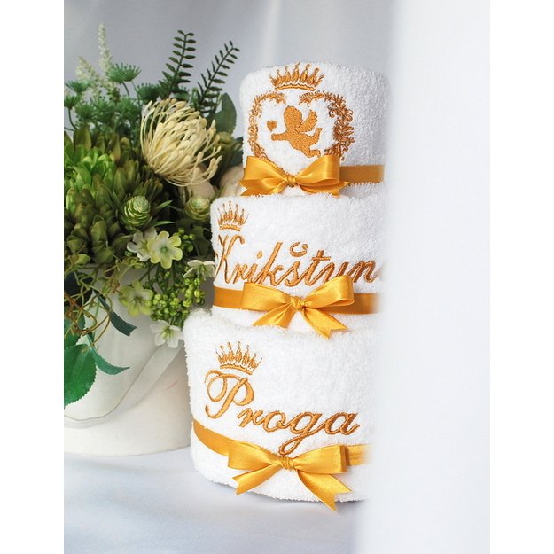 Rankšluosčių tortas "Krikštynų proga" 2