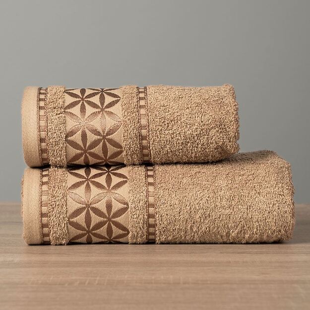 PAOLA medvilninis rankšluostis "Karamelė"