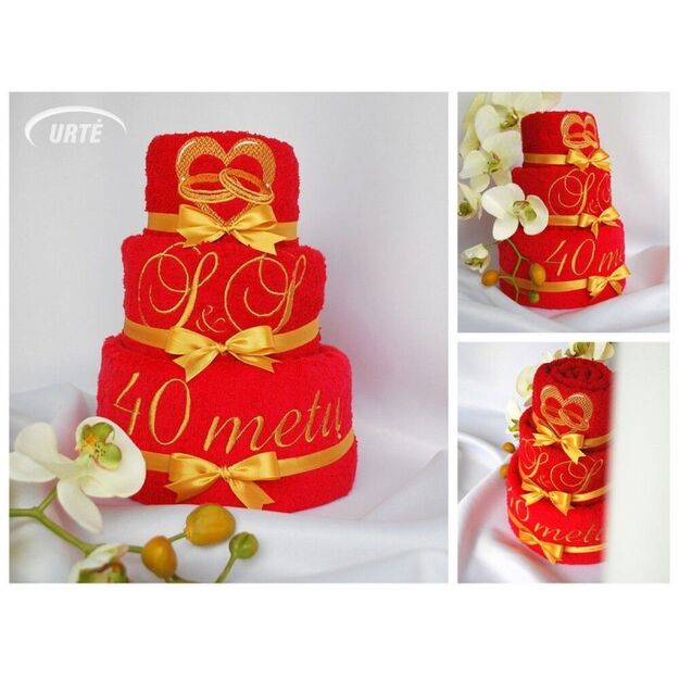 Rankšluosčių tortas "Vestuvių tortas" 5