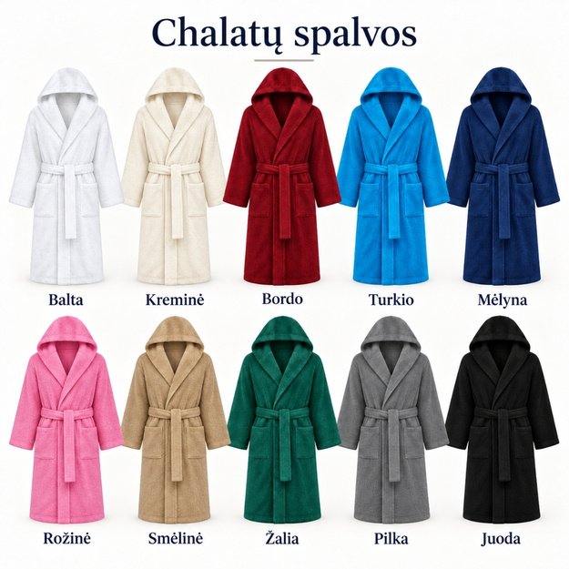 Siuvinėtas chalatas "Bosė"