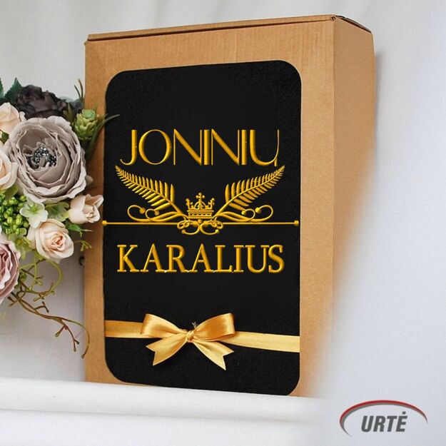 Siuvinėtas rankšluostis "Joninių karalius"