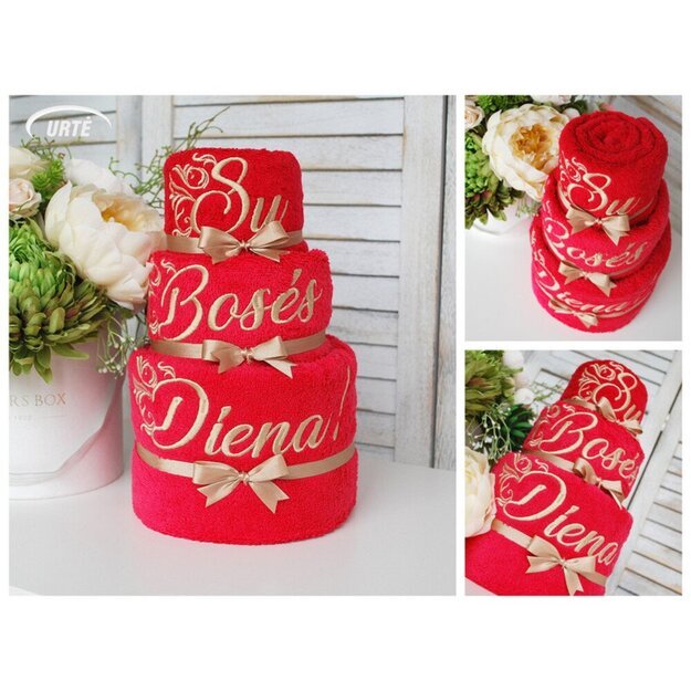 Rankšluosčių tortas "Bosė" 2