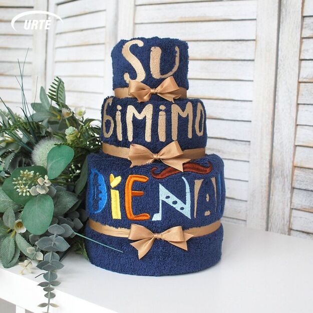 Rankšluosčių tortas "Linksmieji ūsiukai"