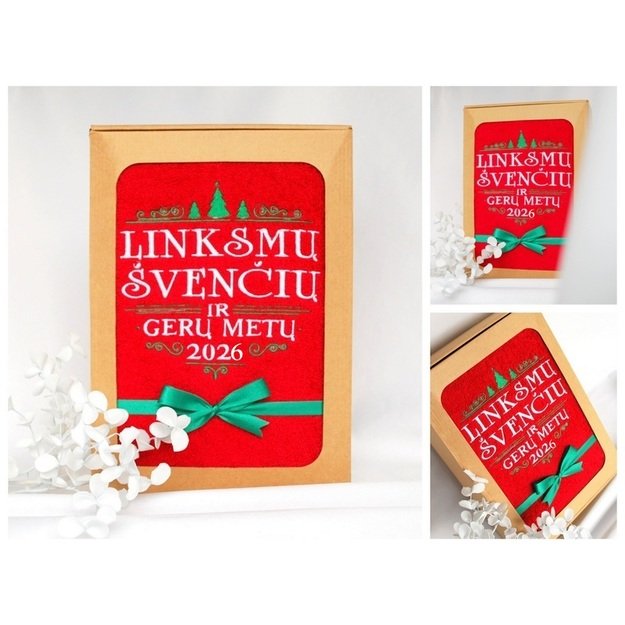 Siuvinėtas rankšluostis "Eglučių giraitė" 1