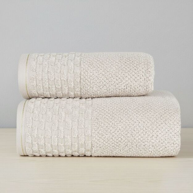 NEPTUN medvilninis rankšluostis "Kreminis"