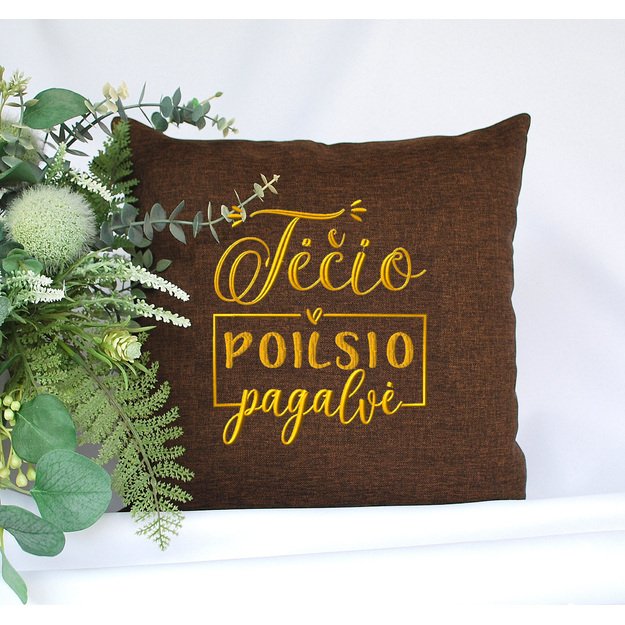 Dekoratyvinė pagalvė "Poilsio pagalvė" 1