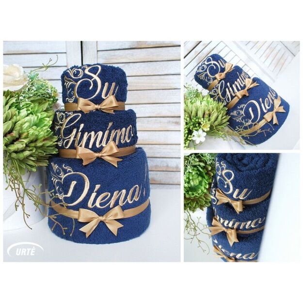 Rankšluosčių tortas "Su Gimimo Diena" 2