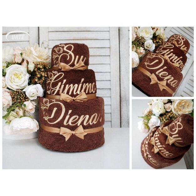 Rankšluosčių tortas "Su Gimimo Diena" 7