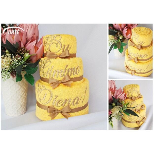 Rankšluosčių tortas "Su Gimimo Diena" 8