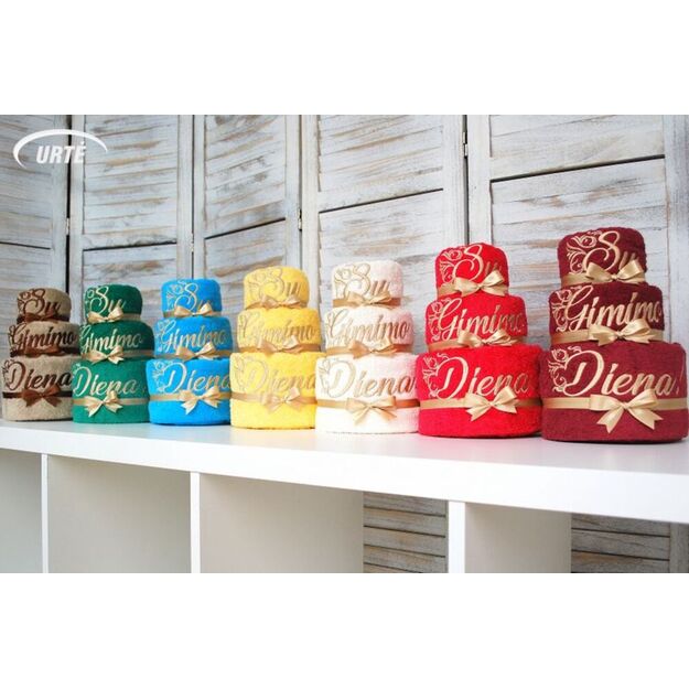 Rankšluosčių tortas "Su Gimimo Diena" 9