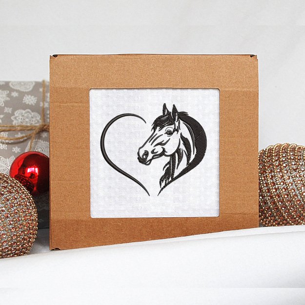 Virtuvinis rankšluostis "Arklio metai"