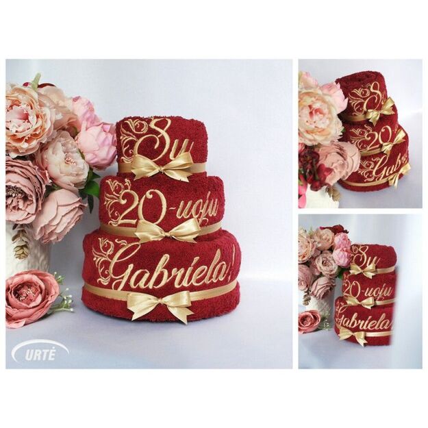 Rankšluosčių tortas "Su Gimtadieniu" 2