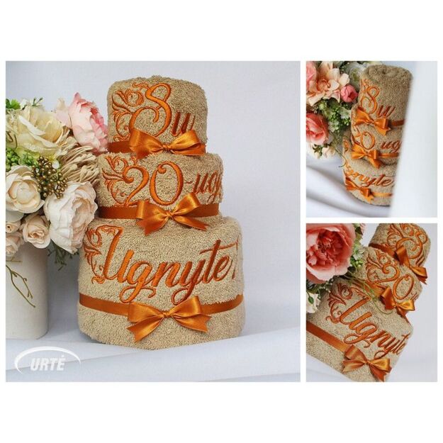 Rankšluosčių tortas "Su Gimtadieniu" 6