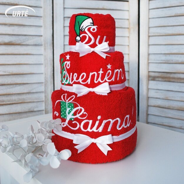 Rankšluosčių tortas "Su Šventėm!"