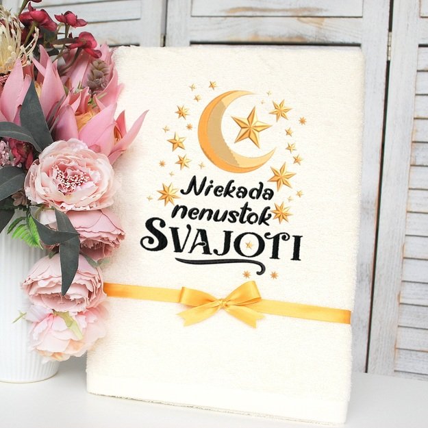 Siuvinėtas rankšluostis "Svajonės"