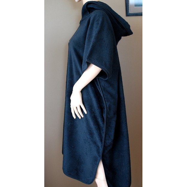 Pončo rankšluostis su kapišonu "Su vardu" 1