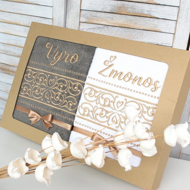 Siuvinėtas rankšluostis "Gyvenimo gijos"