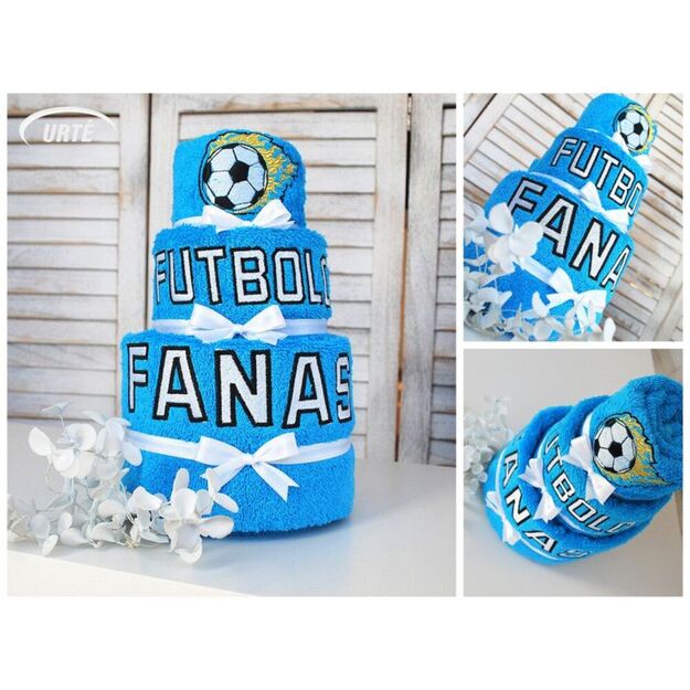 Rankšluosčių tortas "Futbolo fanas" 1