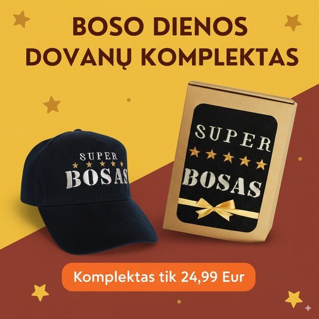 Dovanų komplektas "Super Bosas"