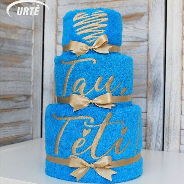Rankšluosčių tortas "Iš visos širdies"